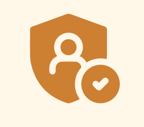 Icon representing data privacy and protection