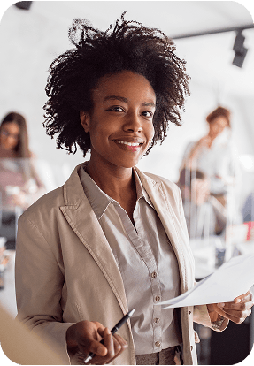 Younger Female Employee